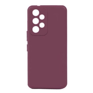 Nettech Samsung Galaxy A23 Uyumlu Lansman Seri Arka Koruma Kılıf (Mürdüm) NT-100638