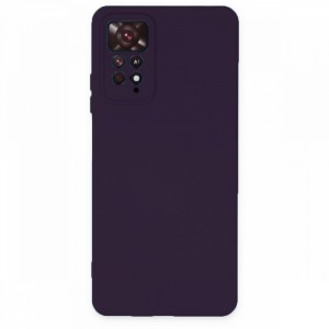 Nettech Xiaomi Redmi Note 11 Pro Uyumlu Nano Arka Koruma Kılıf (Mor) NT-94270