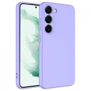 Nettech Samsung Galaxy S23 Plus Uyumlu Lansman Seri Arka Koruma Kılıf (Lila) NT-100657