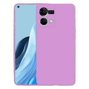Nettech Oppo Reno 7 Uyumlu Lansman Seri Arka Koruma Kılıf (Lila) NT-100673