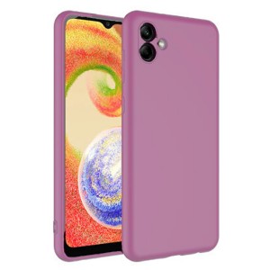 Nettech Samsung Galaxy A04 Uyumlu Lansman Seri Arka Koruma Kılıf (Pembe) NT-100664