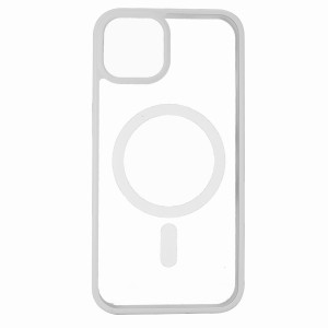Nettech Apple iPhone 14 Pro Max Uyumlu Orjin Case MagSafe Manyetik Arka Koruma Kılıf (Beyaz) NT-96739