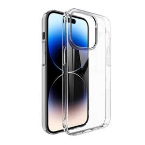 Nettech Apple iPhone 14 Pro Uyumlu Ultra Korumalı Arka Koruma Kılıf (Şeffaf) NT-98053