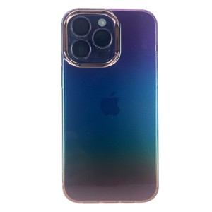 Nettech Apple iPhone 14 Pro Uyumlu Sert Gökkuşağı Seri Arka Koruma Kılıf (Karışık Renk) NT-97914