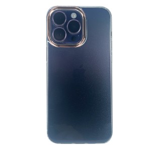 Nettech Apple iPhone 13 Pro Uyumlu Sert Gökkuşağı Seri Arka Koruma Kılıf (Siyah) NT-97937