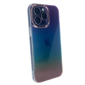 Nettech Apple iPhone 13 Pro Uyumlu Sert Gökkuşağı Seri Arka Koruma Kılıf (Karışık Renk) NT-97935