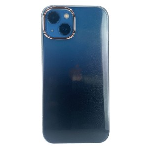 Nettech Apple iPhone 14 Uyumlu Sert Gökkuşağı Seri Arka Koruma Kılıf (Siyah) NT-97909