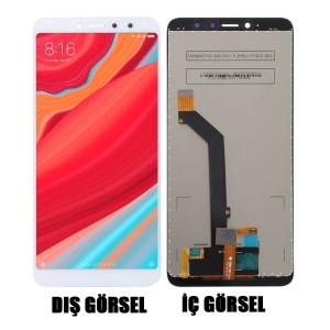 Teknonet Xiaomi Redmi S2 Uyumlu Org Lcd+Dokunmatik (Beyaz) NT-1030