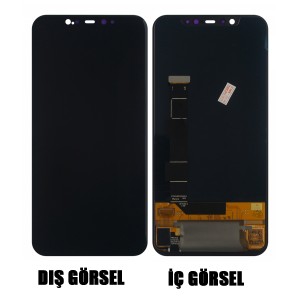 Teknonet Xiaomi Mi 8 Uyumlu Org Lcd+Dokunmatik (Siyah) VR-15509