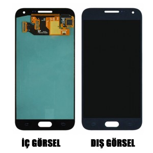 Teknonet Samsung Galaxy E500 E5 2015 Uyumlu Oled Lcd+Dokunmatik (Siyah) VR-15473