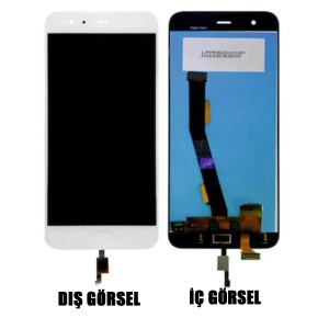 Teknonet Xiaomi Mi 6 Uyumlu Org Lcd+Dokunmatik (Beyaz) VR-11176