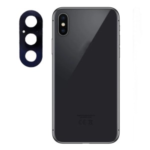 Teknonet Apple iPhone XS Max Uyumlu Kamera Camı (Siyah) NT-92667