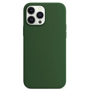 Nettech Apple iPhone 13 Pro Uyumlu Lansman Seri Arka Koruma Kılıf (Koyu Yeşil) NT-100902