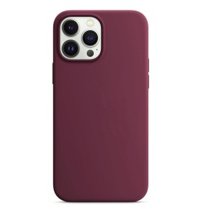 Nettech Apple iPhone 13 Pro Uyumlu Lansman Seri Arka Koruma Kılıf (Bordo) NT-100901