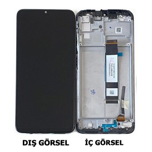 Teknonet Xiaomi Redmi 9T Uyumlu Org Lcd+Dokunmatik+Çıtalı (Siyah) NT-100934