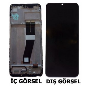 Teknonet General Mobile GM21 Uyumlu Org Lcd+Dokunmatik+Çıtalı (Siyah) NT-101006