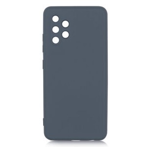 Nettech Samsung Galaxy A32 Uyumlu Nano Arka Koruma Kılıf (Füme) NT-101021