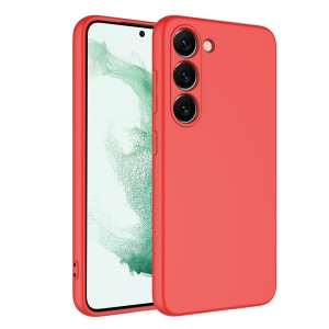 Nettech Samsung Galaxy S23 Uyumlu Lansman Seri Arka Koruma Kılıf (Kırmızı) NT-100215