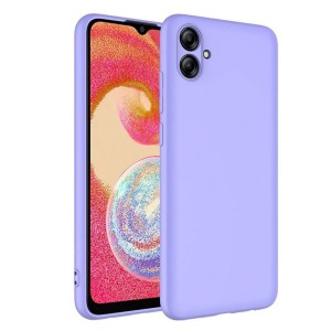 Nettech Samsung Galaxy A04E Uyumlu Nano Arka Koruma Kılıf (Lila) NT-101025