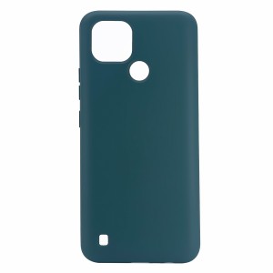 Nettech Realme C21Y Uyumlu Nano Arka Koruma Kılıf (Koyu Yeşil) NT-101049