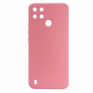 Nettech Realme C21Y Uyumlu Nano Arka Koruma Kılıf (Pembe) NT-101047
