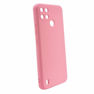 Nettech Realme C21Y Uyumlu Nano Arka Koruma Kılıf (Pembe) NT-101047