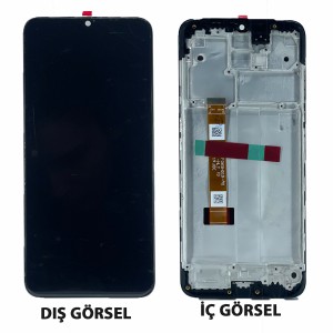Teknonet Oppo A5 2020 Uyumlu Org Lcd+Dokunmatik+Çıtalı (Siyah) NT-96477