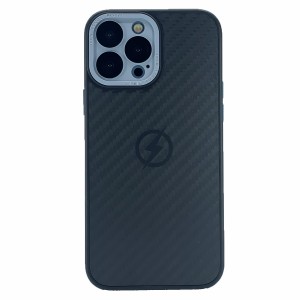 Nettech Apple iPhone 13 Pro Max Uyumlu Grand Karbon Seri Arka Koruma Kılıf (Sierra Mavisi) NT-100499