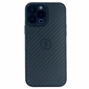 Nettech Apple iPhone 14 Pro Max Uyumlu Grand Karbon Seri Arka Koruma Kılıf (Siyah) NT-100472