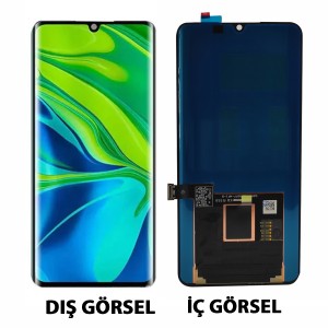 Teknonet Xiaomi Mi Note 10 Uyumlu Org Lcd+Dokunmatik (Siyah) NT-96302
