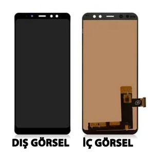 Teknonet Samsung Galaxy A530 A8 2018 Uyumlu Oled Lcd+Dokunmatik (Siyah) NT-101797