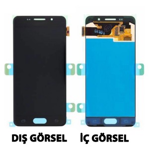 Teknonet Samsung Galaxy A310 A3 2016 Uyumlu Org Lcd+Dokunmatik (Siyah) VR-2468