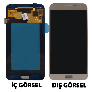 Teknonet Samsung Galaxy J701 J7 Core Uyumlu Org Lcd+Dokunmatik (Gold) VR-2429