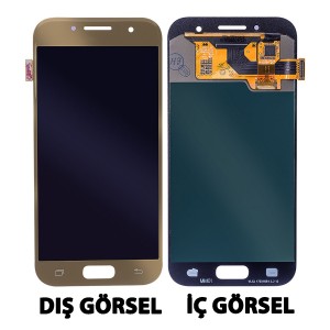 Teknonet Samsung Galaxy A320 A3 2017 Uyumlu Oled Lcd+Dokunmatik (Gold) VR-2460