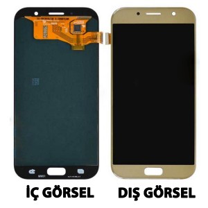 Teknonet Samsung Galaxy A720 A7 2017 Uyumlu Org Lcd+Dokunmatik (Gold) VR-2496