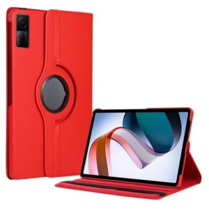 Nettech Xiaomi Redmi Pad 6 Uyumlu 360 Kapaklı Kılıf (Kırmızı) NT-101838