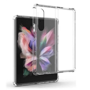 Nettech Samsung Galaxy Z Fold 3 Uyumlu Ultra Korumalı Arka Koruma Kılıf (Şeffaf) NT-101063
