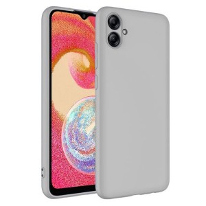 Nettech Samsung Galaxy A04E Uyumlu Nano Arka Koruma Kılıf (Gri) NT-101872