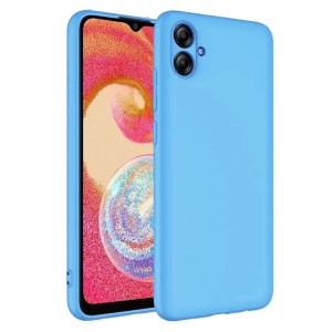 Nettech Samsung Galaxy A04E Uyumlu Nano Arka Koruma Kılıf (Mavi) NT-101870