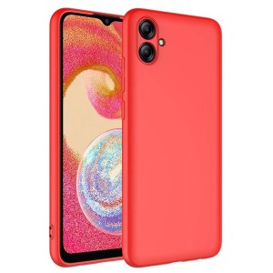 Nettech Samsung Galaxy A04E Uyumlu Nano Arka Koruma Kılıf (Kırmızı) NT-101866