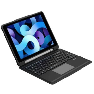 Wiwu Apple iPad Pro 11 inç Uyumlu Smart Keyboard Folio Kapaklı Kılıf (Siyah) NT-101939
