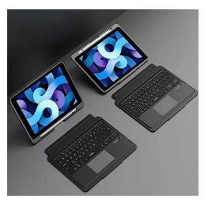 Wiwu Apple iPad Pro 11 inç Uyumlu Smart Keyboard Folio Kapaklı Kılıf (Siyah) NT-101939