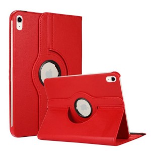 Nettech Apple İpad 5 Nesil 10.9 inc 2022 Uyumlu 360 Kapaklı Kılıf (Kırmızı) NT-99055