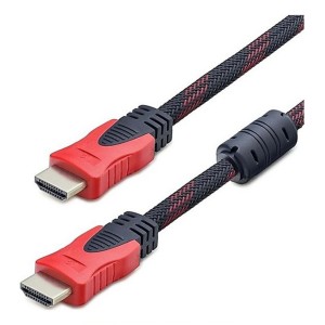 Hadron HDX2012 İp Örgü 100 Cm Hdmi Kablo (Kırmızı) NT-102038