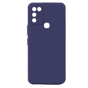 Nettech İnfinix Hot 11 Play Uyumlu Trend Seri Arka Koruma Kılıf (Mavi) NT-102055