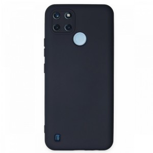 Nettech Realme C25Y Uyumlu Lansman Seri Arka Koruma Kılıf (Lacivert) NT-100156