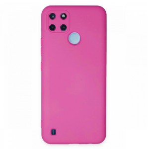 Nettech Realme C25Y Uyumlu Lansman Seri Arka Koruma Kılıf (Mor) NT-100154