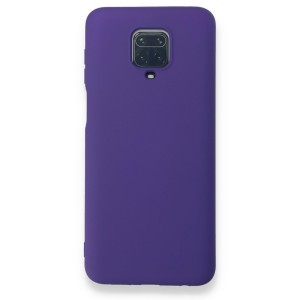 Nettech Xiaomi Redmi Note 9 Pro Uyumlu Nano Arka Koruma Kılıf (Lila) NT-83443