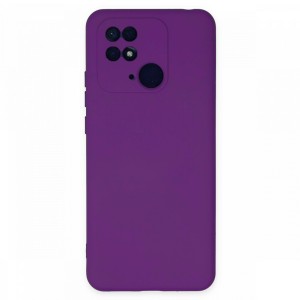 Nettech Xiaomi Redmi 9C Uyumlu Nano Arka Koruma Kılıf (Lila) NT-85719