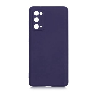 Nettech Samsung Galaxy S20 FE Uyumlu Nano Arka Koruma Kılıf (Mürdüm) NT-93931